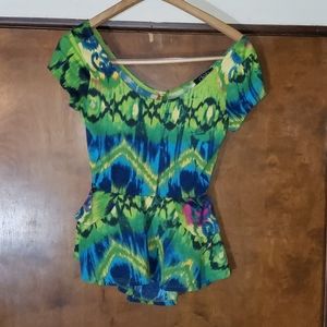 Deb Women's Top Open Back Size Medium